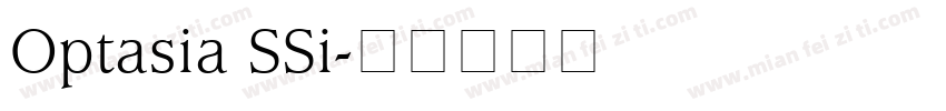Optasia SSi字体转换